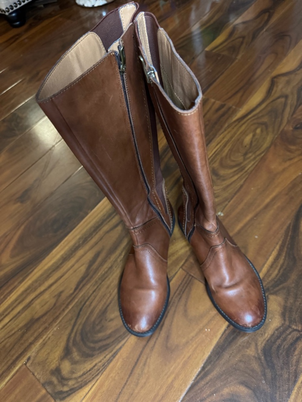 Women’s bussola Leather Tall Riding Boots